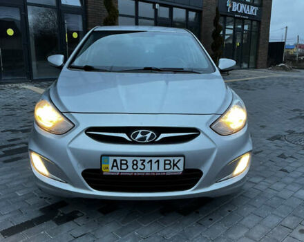 Серый Хендай Акцент, объемом двигателя 1.4 л и пробегом 79 тыс. км за 8100 $, фото 3 на Automoto.ua