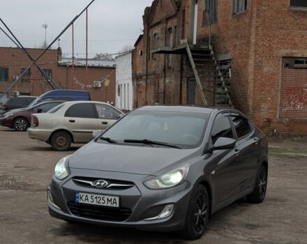 Сірий Хендай Акцент, об'ємом двигуна 1.4 л та пробігом 200 тис. км за 6450 $, фото 2 на Automoto.ua