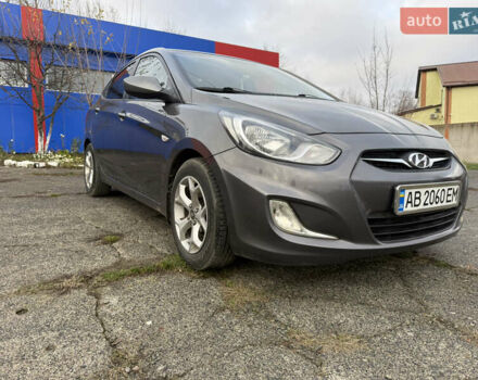 Серый Хендай Акцент, объемом двигателя 1.4 л и пробегом 206 тыс. км за 6400 $, фото 27 на Automoto.ua