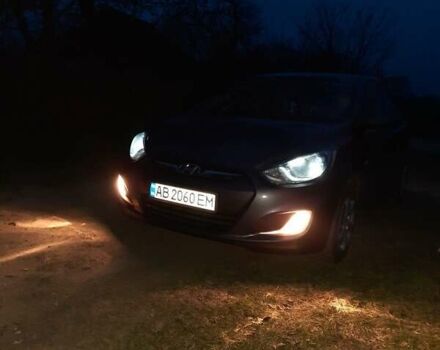 Серый Хендай Акцент, объемом двигателя 1.4 л и пробегом 200 тыс. км за 6950 $, фото 1 на Automoto.ua