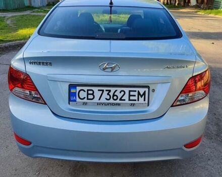 Серый Хендай Акцент, объемом двигателя 1.4 л и пробегом 153 тыс. км за 8700 $, фото 4 на Automoto.ua