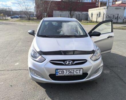 Серый Хендай Акцент, объемом двигателя 1.4 л и пробегом 176 тыс. км за 6500 $, фото 12 на Automoto.ua