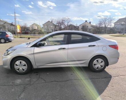 Серый Хендай Акцент, объемом двигателя 1.4 л и пробегом 176 тыс. км за 6500 $, фото 10 на Automoto.ua