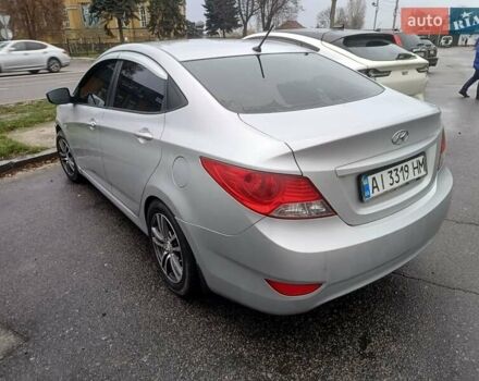 Серый Хендай Акцент, объемом двигателя 1.4 л и пробегом 316 тыс. км за 5800 $, фото 6 на Automoto.ua
