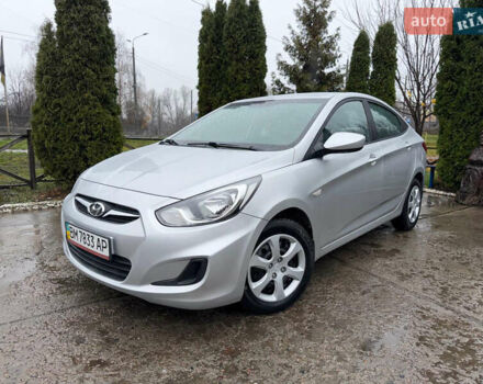 Серый Хендай Акцент, объемом двигателя 1.4 л и пробегом 38 тыс. км за 7700 $, фото 9 на Automoto.ua