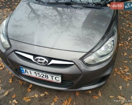 Серый Хендай Акцент, объемом двигателя 1.4 л и пробегом 128 тыс. км за 7150 $, фото 9 на Automoto.ua