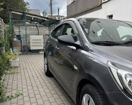 Сірий Хендай Акцент, об'ємом двигуна 1.4 л та пробігом 123 тис. км за 8100 $, фото 3 на Automoto.ua