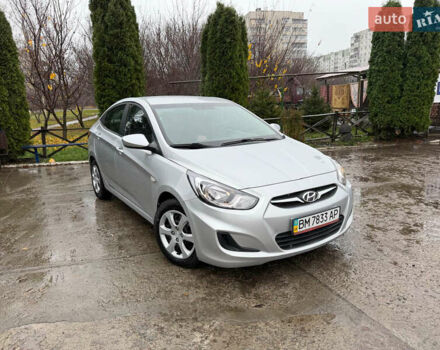 Серый Хендай Акцент, объемом двигателя 1.4 л и пробегом 38 тыс. км за 7700 $, фото 1 на Automoto.ua