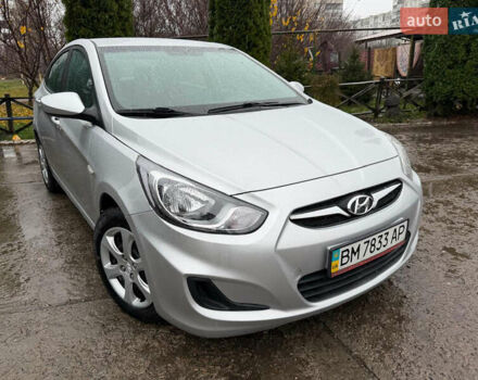 Серый Хендай Акцент, объемом двигателя 1.4 л и пробегом 38 тыс. км за 7700 $, фото 11 на Automoto.ua