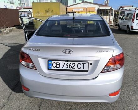 Серый Хендай Акцент, объемом двигателя 1.4 л и пробегом 176 тыс. км за 6500 $, фото 16 на Automoto.ua