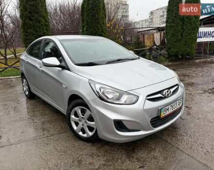 Серый Хендай Акцент, объемом двигателя 1.4 л и пробегом 38 тыс. км за 7700 $, фото 5 на Automoto.ua