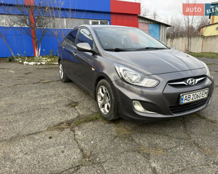 Серый Хендай Акцент, объемом двигателя 1.4 л и пробегом 206 тыс. км за 6400 $, фото 21 на Automoto.ua