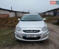 Серый Хендай Акцент, объемом двигателя 1.4 л и пробегом 177 тыс. км за 6100 $, фото 1 на Automoto.ua