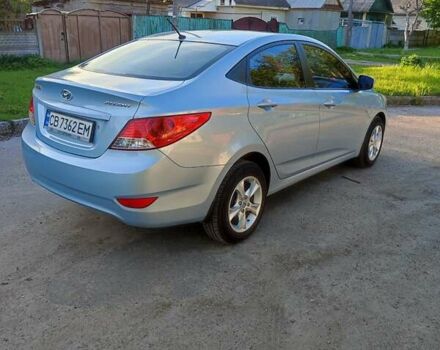 Серый Хендай Акцент, объемом двигателя 1.4 л и пробегом 153 тыс. км за 8700 $, фото 2 на Automoto.ua