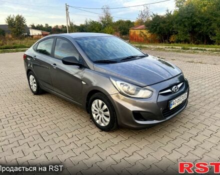 Серый Хендай Акцент, объемом двигателя 1.4 л и пробегом 200 тыс. км за 5700 $, фото 3 на Automoto.ua