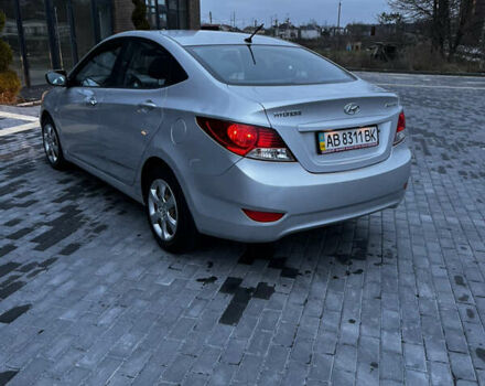 Серый Хендай Акцент, объемом двигателя 1.4 л и пробегом 79 тыс. км за 8100 $, фото 7 на Automoto.ua