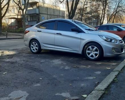 Сірий Хендай Акцент, об'ємом двигуна 1.4 л та пробігом 176 тис. км за 6300 $, фото 9 на Automoto.ua