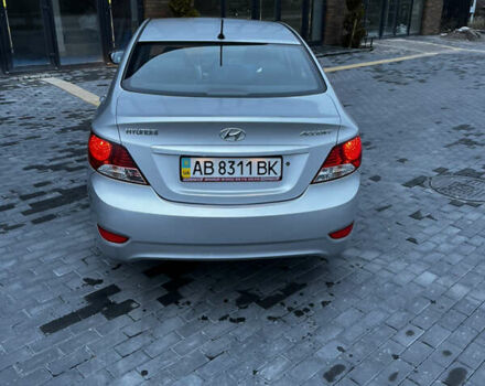 Серый Хендай Акцент, объемом двигателя 1.4 л и пробегом 79 тыс. км за 8100 $, фото 9 на Automoto.ua