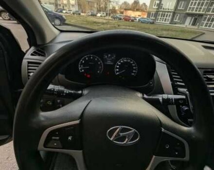 Серый Хендай Акцент, объемом двигателя 1.4 л и пробегом 233 тыс. км за 6480 $, фото 4 на Automoto.ua