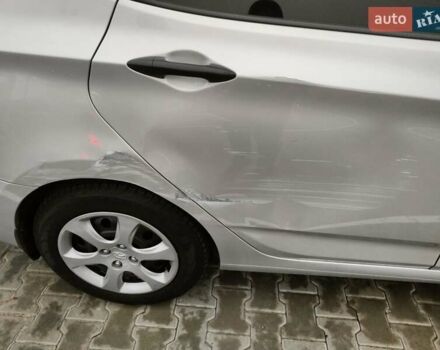 Серый Хендай Акцент, объемом двигателя 1.4 л и пробегом 104 тыс. км за 7600 $, фото 12 на Automoto.ua