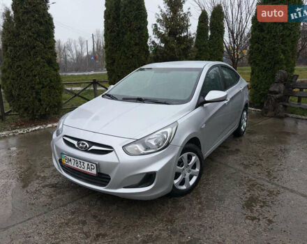 Серый Хендай Акцент, объемом двигателя 1.4 л и пробегом 38 тыс. км за 7700 $, фото 12 на Automoto.ua