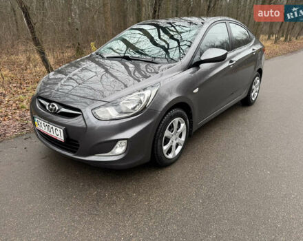 Серый Хендай Акцент, объемом двигателя 1.4 л и пробегом 125 тыс. км за 7500 $, фото 18 на Automoto.ua