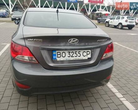 Серый Хендай Акцент, объемом двигателя 1.4 л и пробегом 238 тыс. км за 5950 $, фото 4 на Automoto.ua