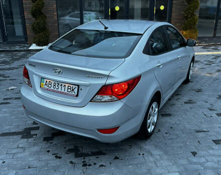 Серый Хендай Акцент, объемом двигателя 1.4 л и пробегом 79 тыс. км за 8100 $, фото 11 на Automoto.ua