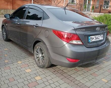 Серый Хендай Акцент, объемом двигателя 1.4 л и пробегом 163 тыс. км за 6700 $, фото 5 на Automoto.ua