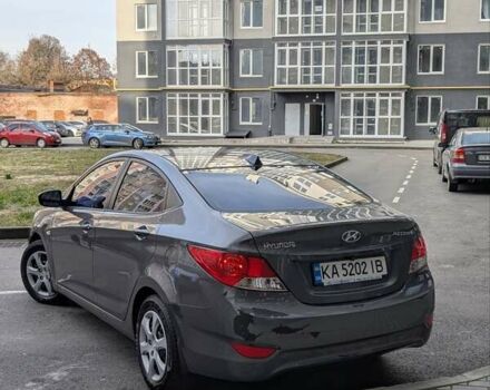 Серый Хендай Акцент, объемом двигателя 1.4 л и пробегом 233 тыс. км за 6250 $, фото 4 на Automoto.ua