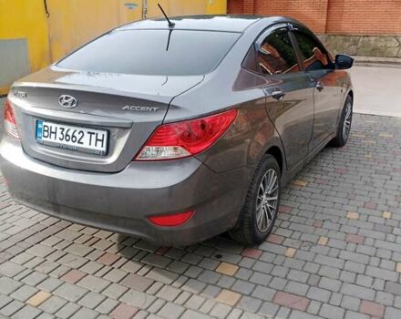 Серый Хендай Акцент, объемом двигателя 1.4 л и пробегом 163 тыс. км за 6700 $, фото 2 на Automoto.ua