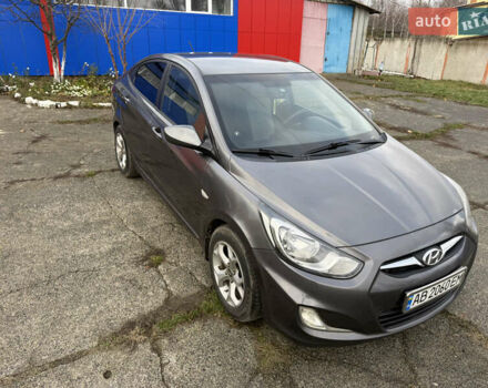 Серый Хендай Акцент, объемом двигателя 1.4 л и пробегом 206 тыс. км за 6400 $, фото 22 на Automoto.ua