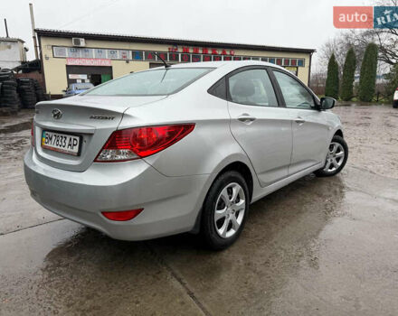 Серый Хендай Акцент, объемом двигателя 1.4 л и пробегом 38 тыс. км за 7700 $, фото 4 на Automoto.ua
