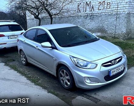 Серый Хендай Акцент, объемом двигателя 1.4 л и пробегом 191 тыс. км за 6600 $, фото 1 на Automoto.ua