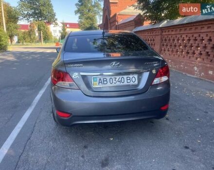 Серый Хендай Акцент, объемом двигателя 1.4 л и пробегом 118 тыс. км за 7400 $, фото 12 на Automoto.ua