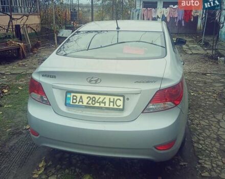 Серый Хендай Акцент, объемом двигателя 1.4 л и пробегом 173 тыс. км за 6500 $, фото 7 на Automoto.ua