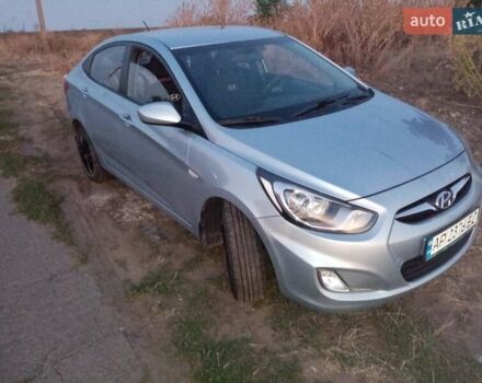 Серый Хендай Акцент, объемом двигателя 1.4 л и пробегом 175 тыс. км за 6300 $, фото 7 на Automoto.ua