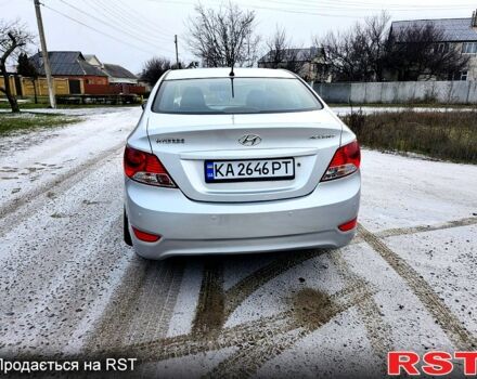 Серый Хендай Акцент, объемом двигателя 1.4 л и пробегом 150 тыс. км за 6550 $, фото 6 на Automoto.ua