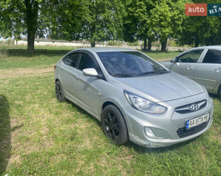 Серый Хендай Акцент, объемом двигателя 1.59 л и пробегом 160 тыс. км за 7300 $, фото 3 на Automoto.ua