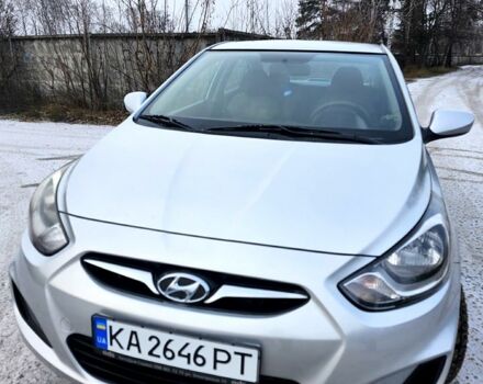 Серый Хендай Акцент, объемом двигателя 1.4 л и пробегом 150 тыс. км за 6550 $, фото 1 на Automoto.ua