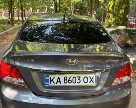Сірий Хендай Акцент, об'ємом двигуна 1.6 л та пробігом 104 тис. км за 8300 $, фото 8 на Automoto.ua