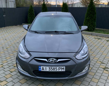 Серый Хендай Акцент, объемом двигателя 1.4 л и пробегом 110 тыс. км за 6950 $, фото 7 на Automoto.ua