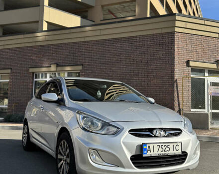 Серый Хендай Акцент, объемом двигателя 1.4 л и пробегом 128 тыс. км за 7990 $, фото 2 на Automoto.ua