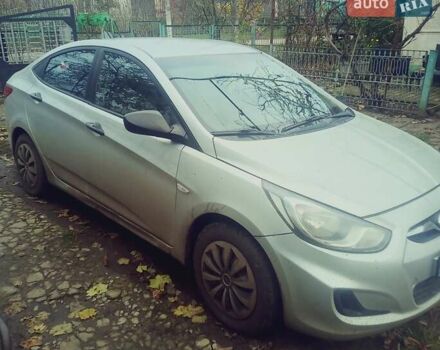 Серый Хендай Акцент, объемом двигателя 1.4 л и пробегом 173 тыс. км за 6500 $, фото 3 на Automoto.ua