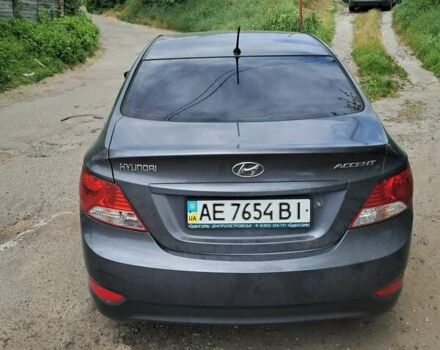 Сірий Хендай Акцент, об'ємом двигуна 1.4 л та пробігом 370 тис. км за 6200 $, фото 2 на Automoto.ua
