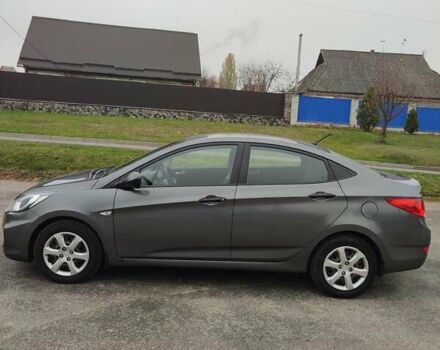 Серый Хендай Акцент, объемом двигателя 1.4 л и пробегом 108 тыс. км за 7500 $, фото 1 на Automoto.ua