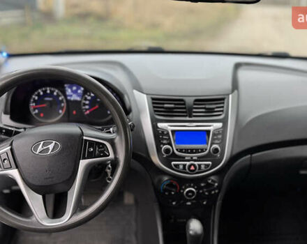 Серый Хендай Акцент, объемом двигателя 1.4 л и пробегом 127 тыс. км за 7000 $, фото 16 на Automoto.ua