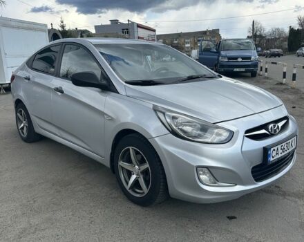 Серый Хендай Акцент, объемом двигателя 1.4 л и пробегом 166 тыс. км за 7150 $, фото 1 на Automoto.ua