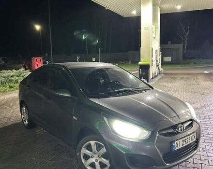 Серый Хендай Акцент, объемом двигателя 1.4 л и пробегом 200 тыс. км за 5750 $, фото 7 на Automoto.ua