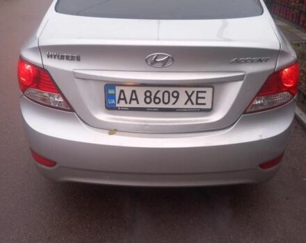 Серый Хендай Акцент, объемом двигателя 1.4 л и пробегом 275 тыс. км за 5800 $, фото 3 на Automoto.ua